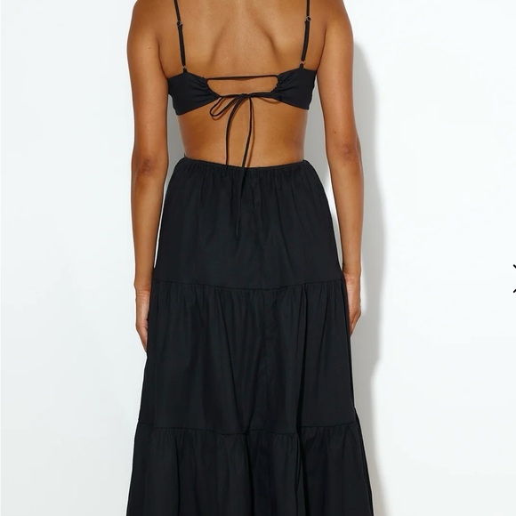LOVING HER STYLE MAXI DRESS BLACK - Picture 5 of 6